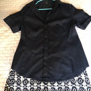 Black button up